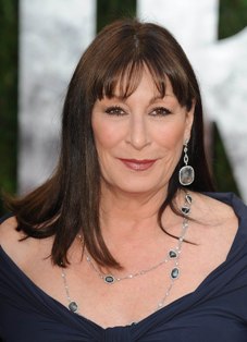 Anjelica Huston arriving at the Vanity Fair Oscar Viewing Party 2010, at the Sunset Tower, Los Angeles