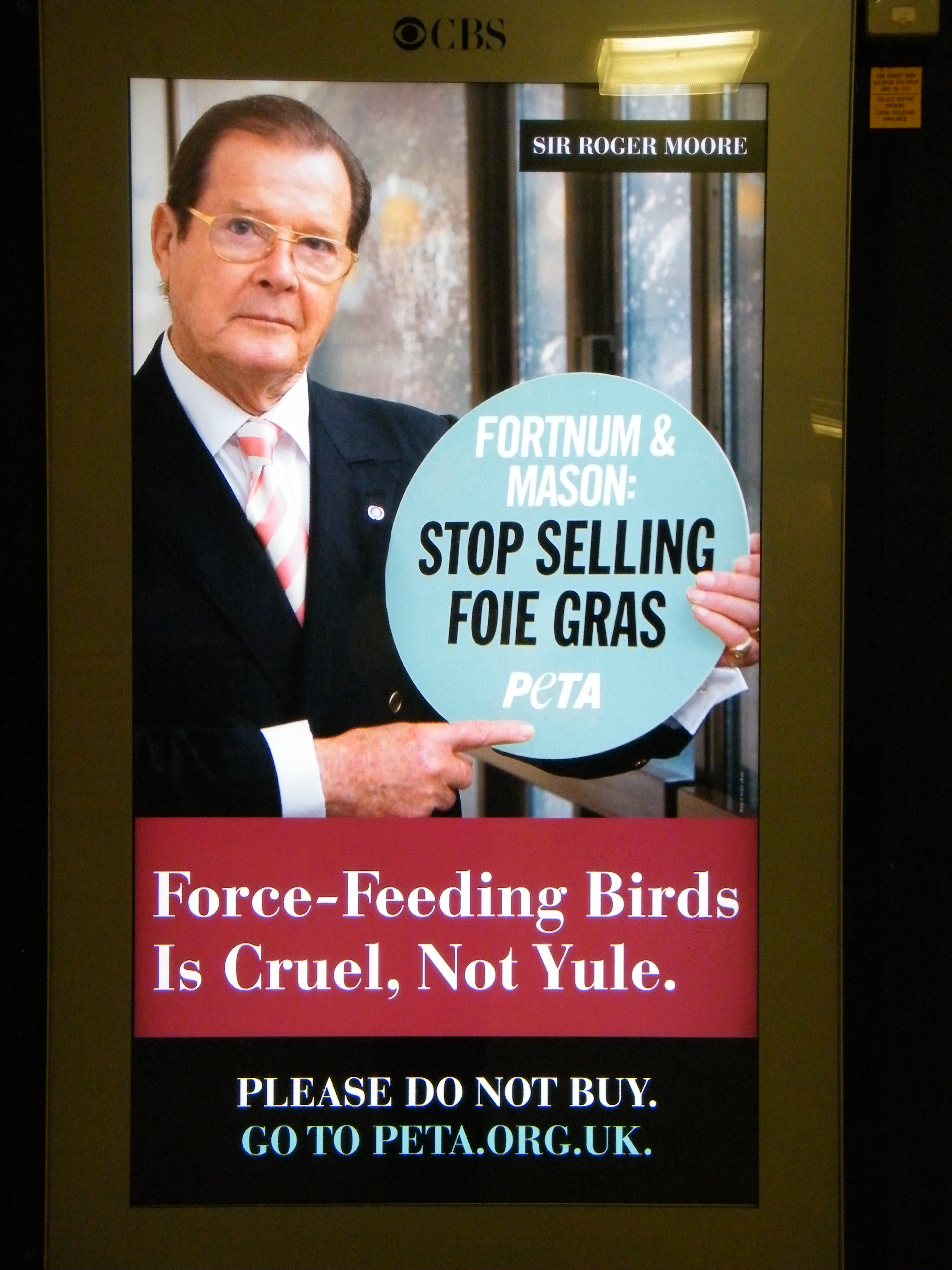 Image result for roger moore foie gras