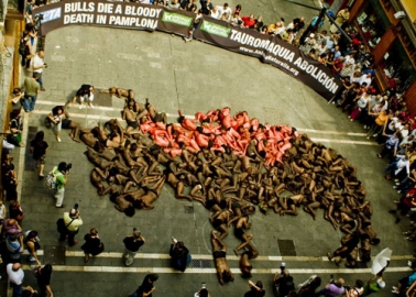 Meet the Activists Who Are Taking a Stand Against Bullfighting in Pamplona