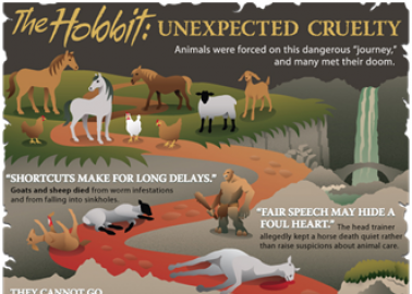 Infographic: ‘The Hobbit’ – Unexpected Cruelty