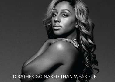 Alexandra Burke: Wear Faux Fur or No Fur