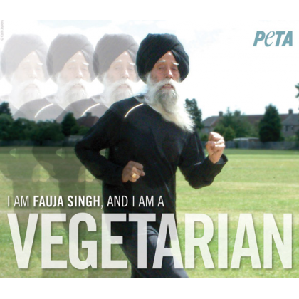 Fauja Singh: I Am a Vegetarian