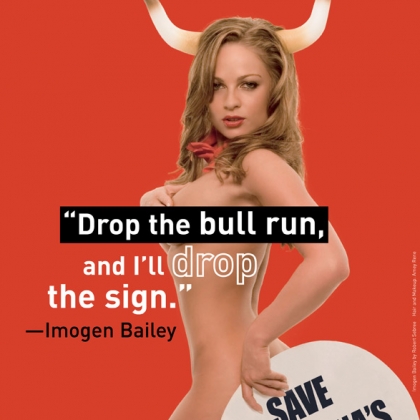 Imogen Bailey: Drop the Bull Run