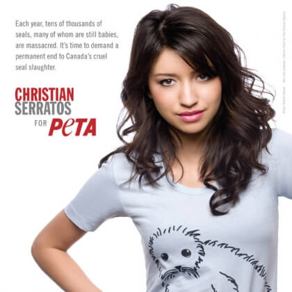 Christian Serratos: Save the Seals