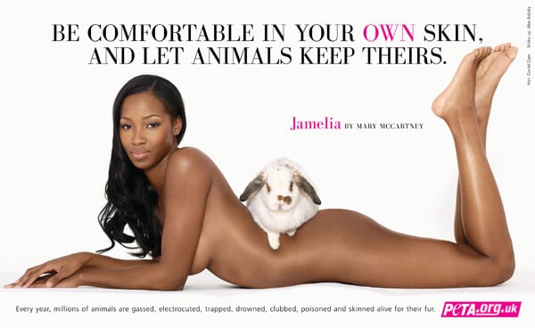 Jamelia Anti-Fur Advert