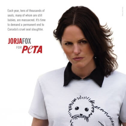 Jorja Fox: Save the Seals