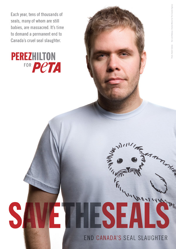 Perez Hilton: Save the Seals