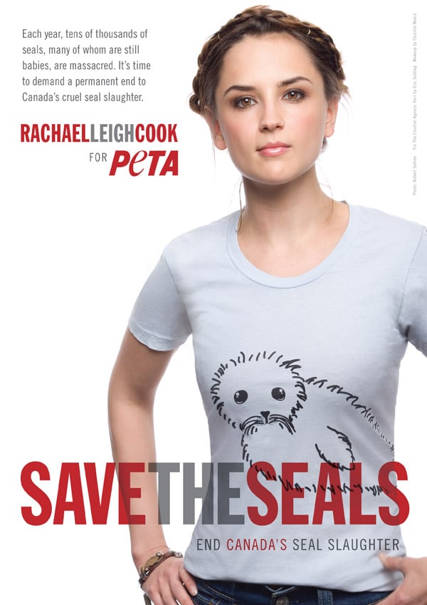 Rachael Leigh Cook: Save the Seals