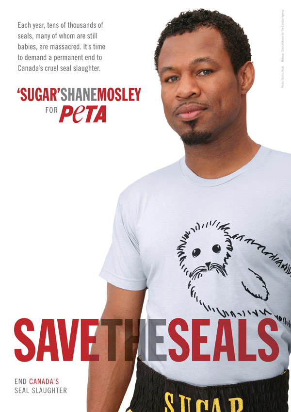 Sugar Shane Mosley: Save the Seals