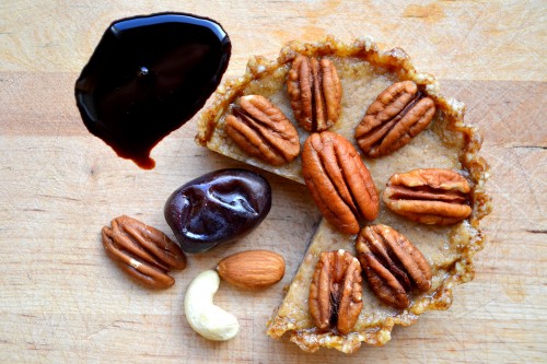 Laurianne's walnut-and-coffee tartelette from 100 Days of Vegan Cakes