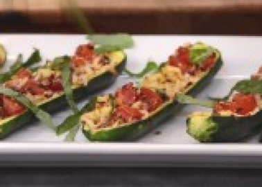 Delicious Summer Recipe – Italian Stuffed Courgettes