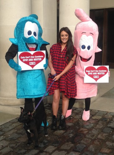 Charlotte Crosby and the Giant Condoms