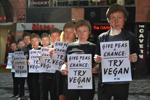 PETA Paul McCartney Birthday Celebration