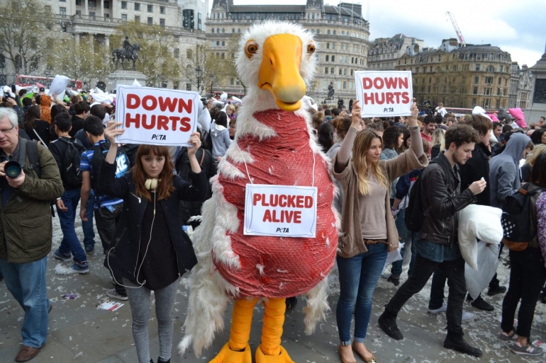 Down Demo Trafalgar Square