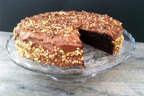 Annabelle's double chocolate cake from The Flexitarian 