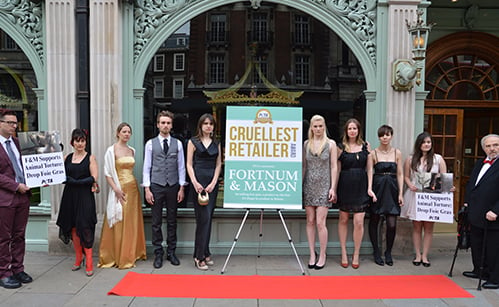 Fortnum's gets PETA's Cruellest Retailer Award