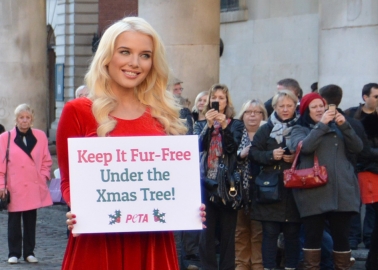 What’s Not Under Helen Flanagan’s Christmas Tree