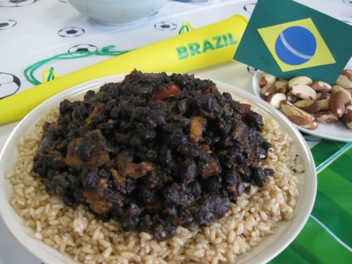 Vegan Brazilian Feijoada (Black-Bean Stew)