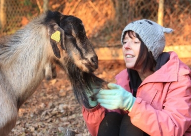 Founder of Animal Sanctuary Bags Compassionate Mum Award