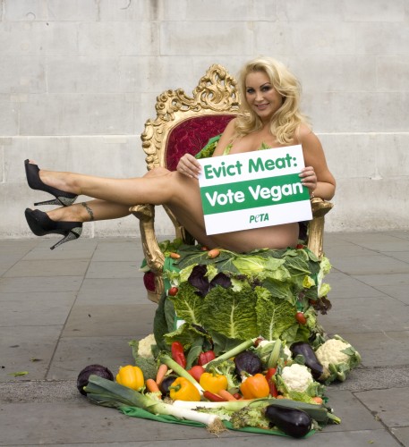 Victoria Eisermann "Evict Meat, Vote Vegan"