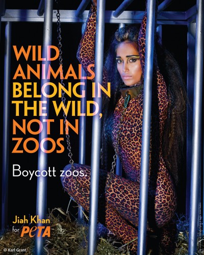 Jiah Khan for PETA