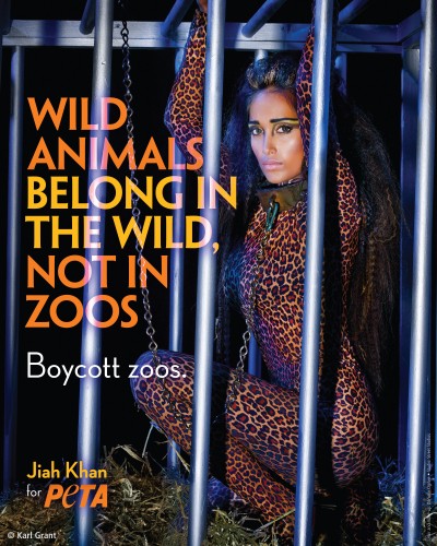 Jiah Khan for PETA