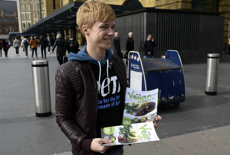 Matthew Leafleting VSK