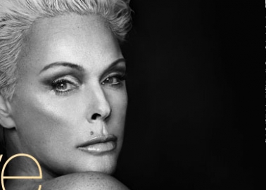 Brigitte Nielsen Gives Fur the Cold Shoulder