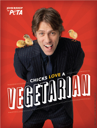 John Bishop PETA UK’s Sexiest Vegetarian 2013