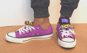 Purple converse