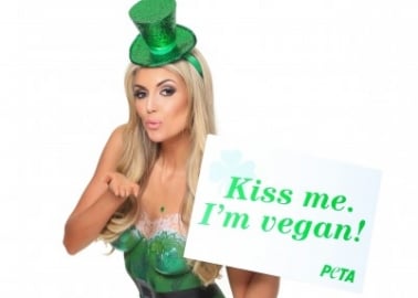 Irish Beauty Rosanna Davison: Go Green, Go Vegan for Paddy’s Day
