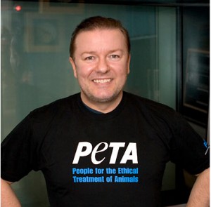 Comedian wins PETA award
