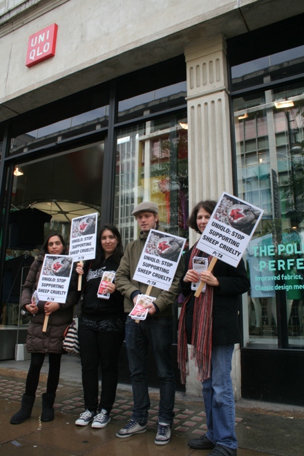 Uniqlo Demonstration London