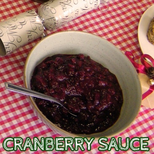 cRANBERRY SAUCE WORDS