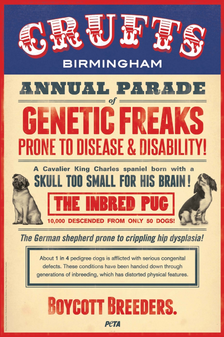 Crufts Genetic Freaks Poster