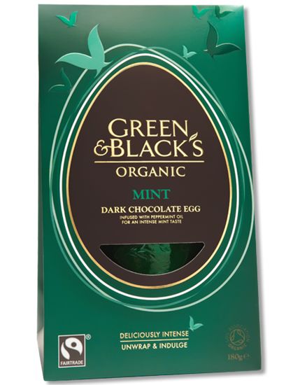 Green Blacks Mint Easter Egg