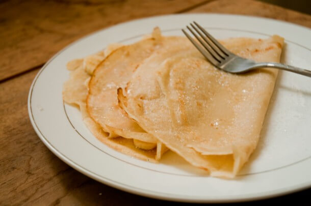 Easy pancake recipe no eggs or dairy