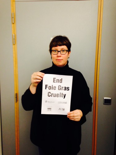 Finnish MEP Merja KyllÖnen Opposes Foie Gras