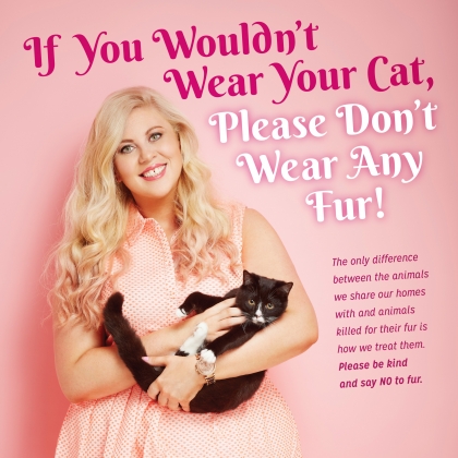 Sprinkle of Glitter: If You Wouldn’t Wear Your Cat, Please Don’t Wear Any Fur!