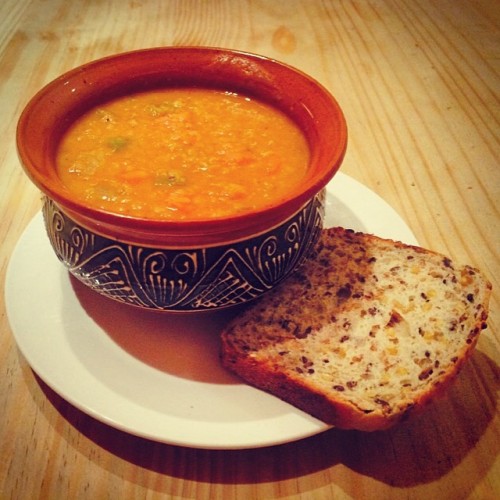 Vegan Orange Lentil Soup