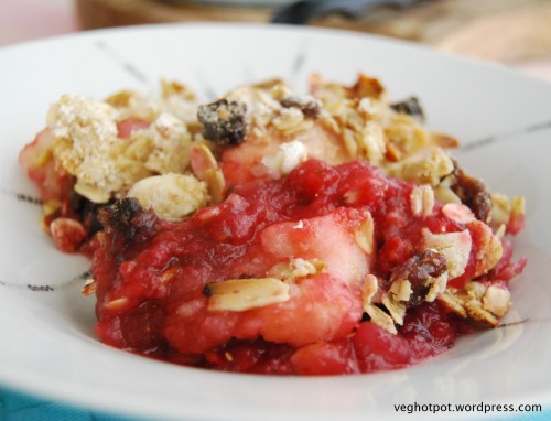 Vegan Fruit Crumble Recipe