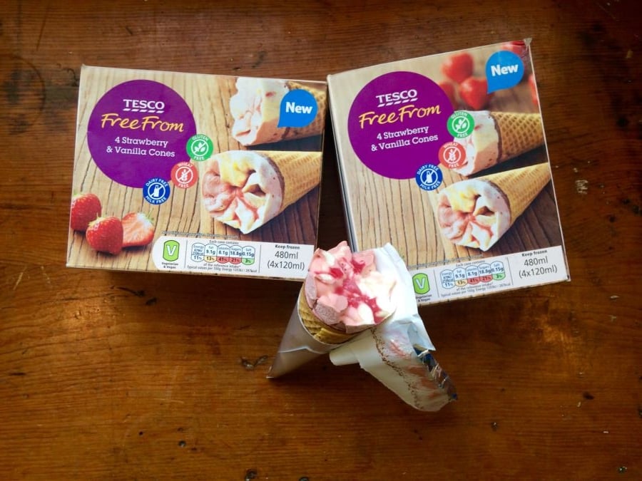 Tesco Vegan Ice Cream Cones