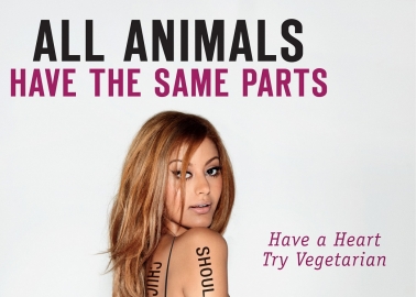 Zahia Dehar Declares, ‘All Animals Have the Same Parts’