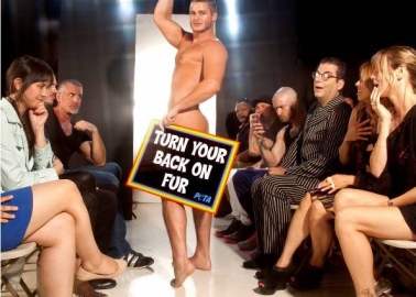 Model Austin Armacost Urges Gay Designers to Leave Fur Behind