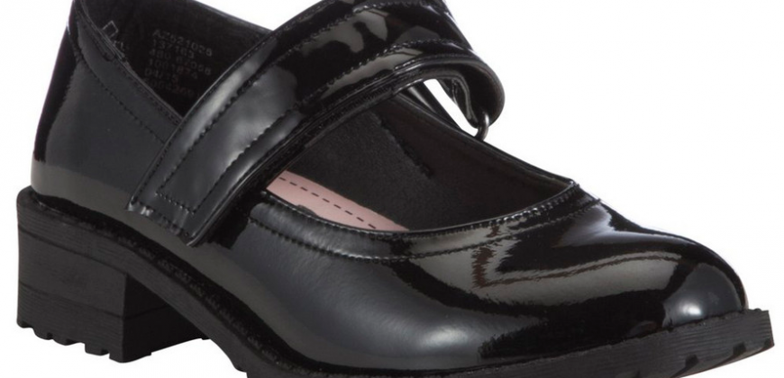 asda leather school shoes