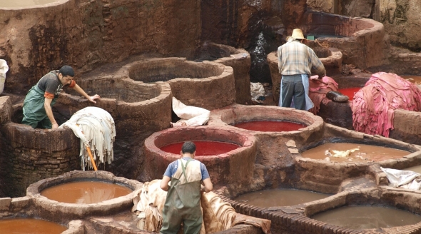 Leather tannery chemicals