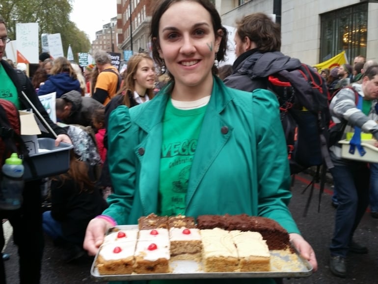 Vegan London Climate March