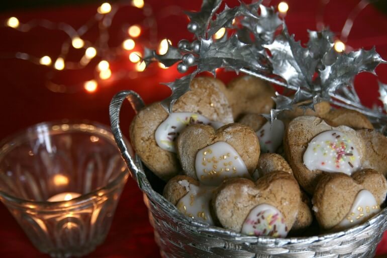 Vegan Christmas Iced Gingerbread Biscuits