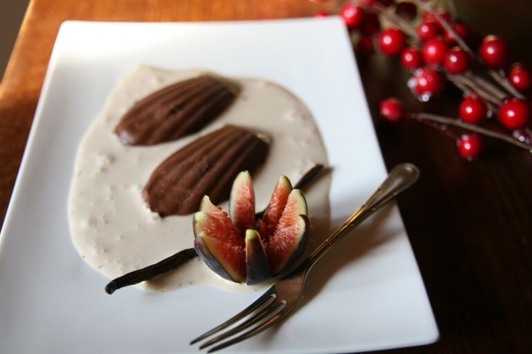 Vegan Christmas Fondant au Chocolat