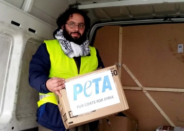 Donated Fur Coats to Help Freezing Refugees in Syria and Calais